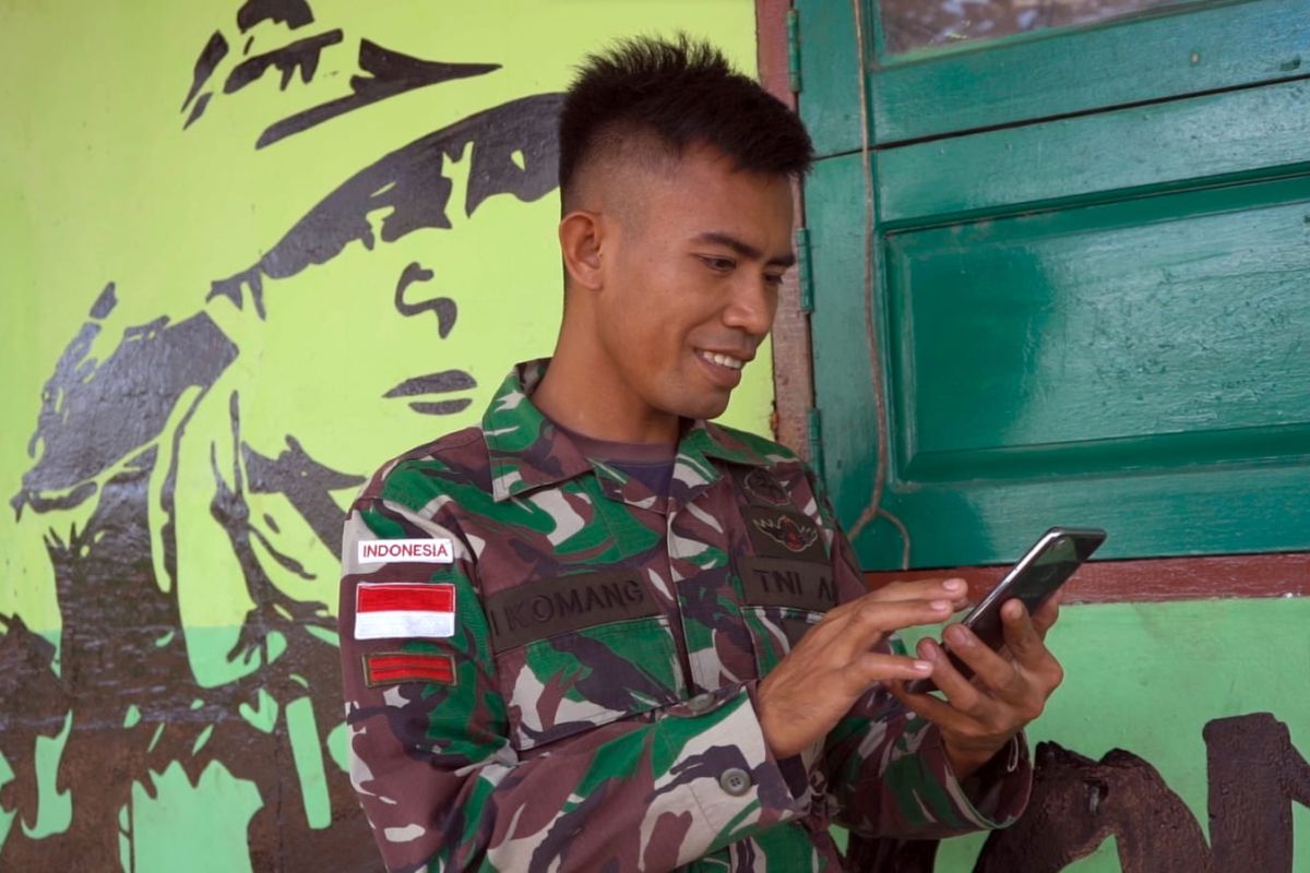 Palapa Timur Telematika memberi akses wifi gratis di wilayah perbatasan negara