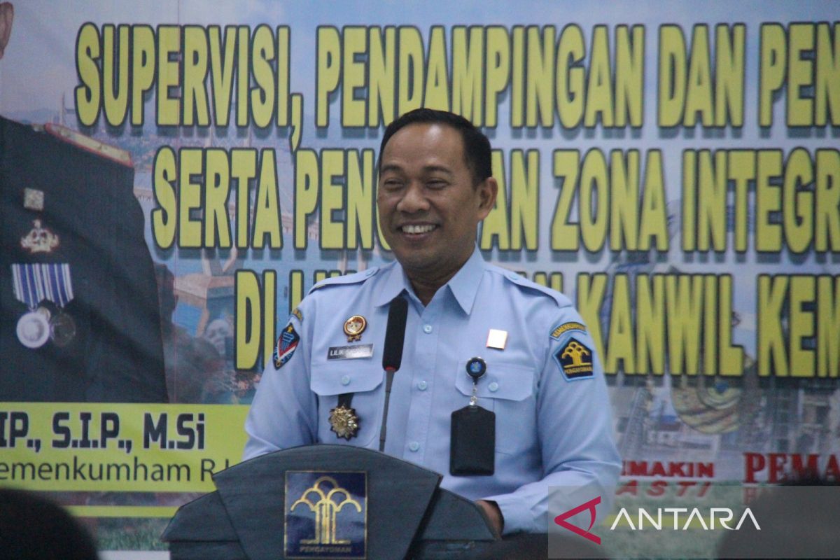 Irwil II Kemenkumham RI tinjau rutan Ambon pastikan kesejahteraan WBP