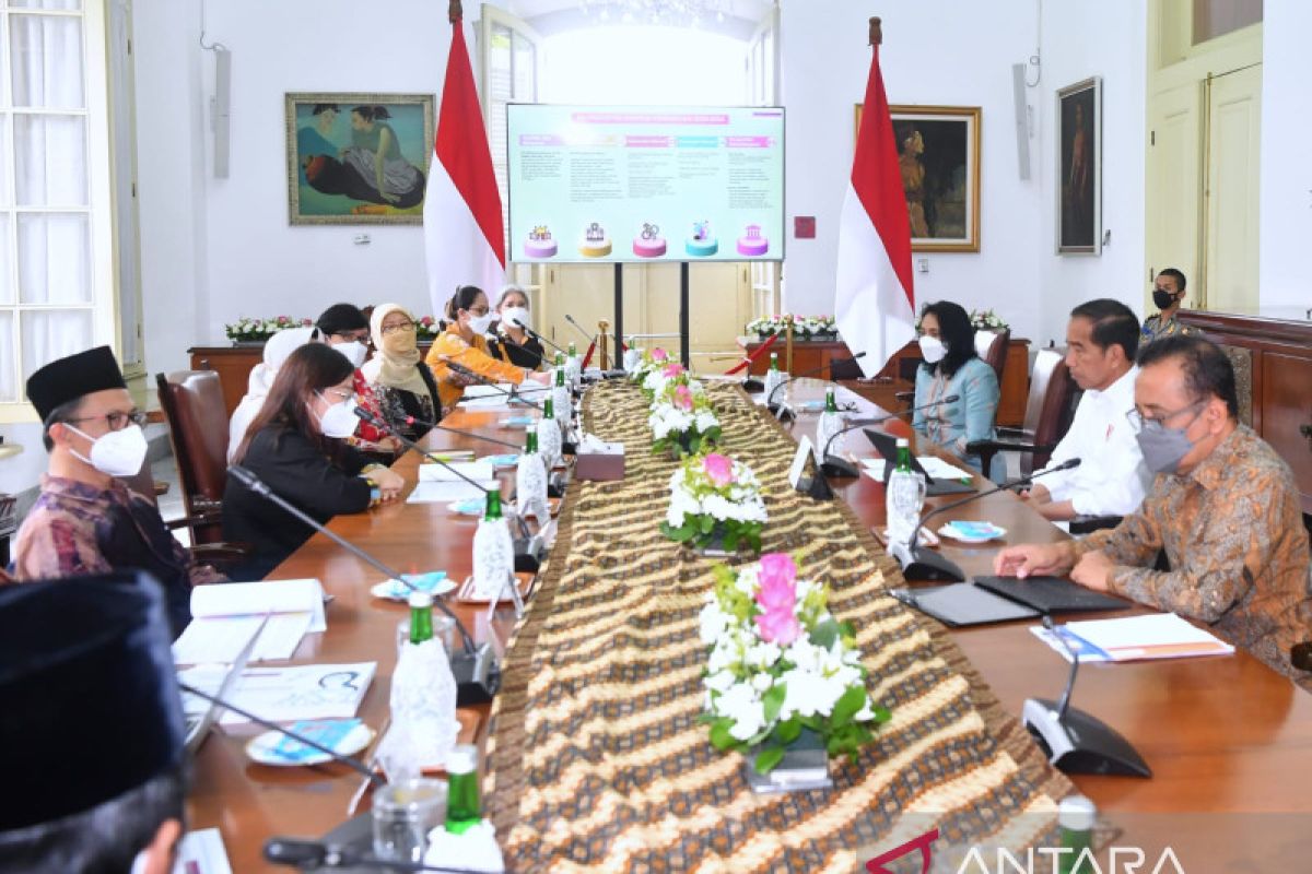 Jokowi stresses support for implementation of sexual violence law