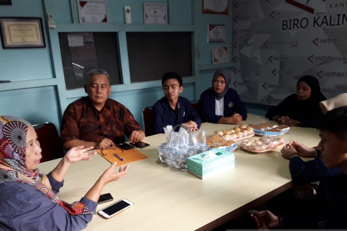 FKIP Untan Pontianak beri kesempatan enam mahasiswa magang di ANTARA Kalbar