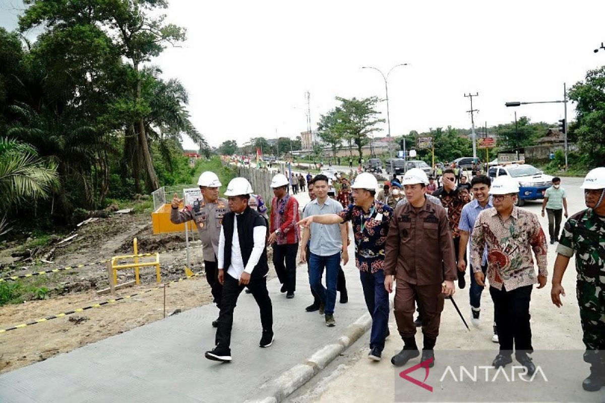 Gelontorkan Rp3 miliar, RAPP bangun pelebaran Jalan Lingkar di Pelalawan