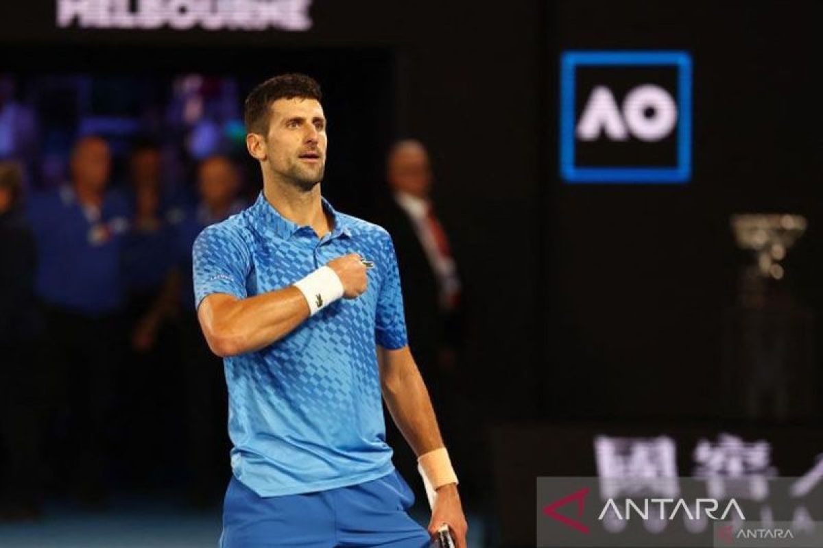 Novak Djokovic bertemu Medvedev di semifinal Dubai