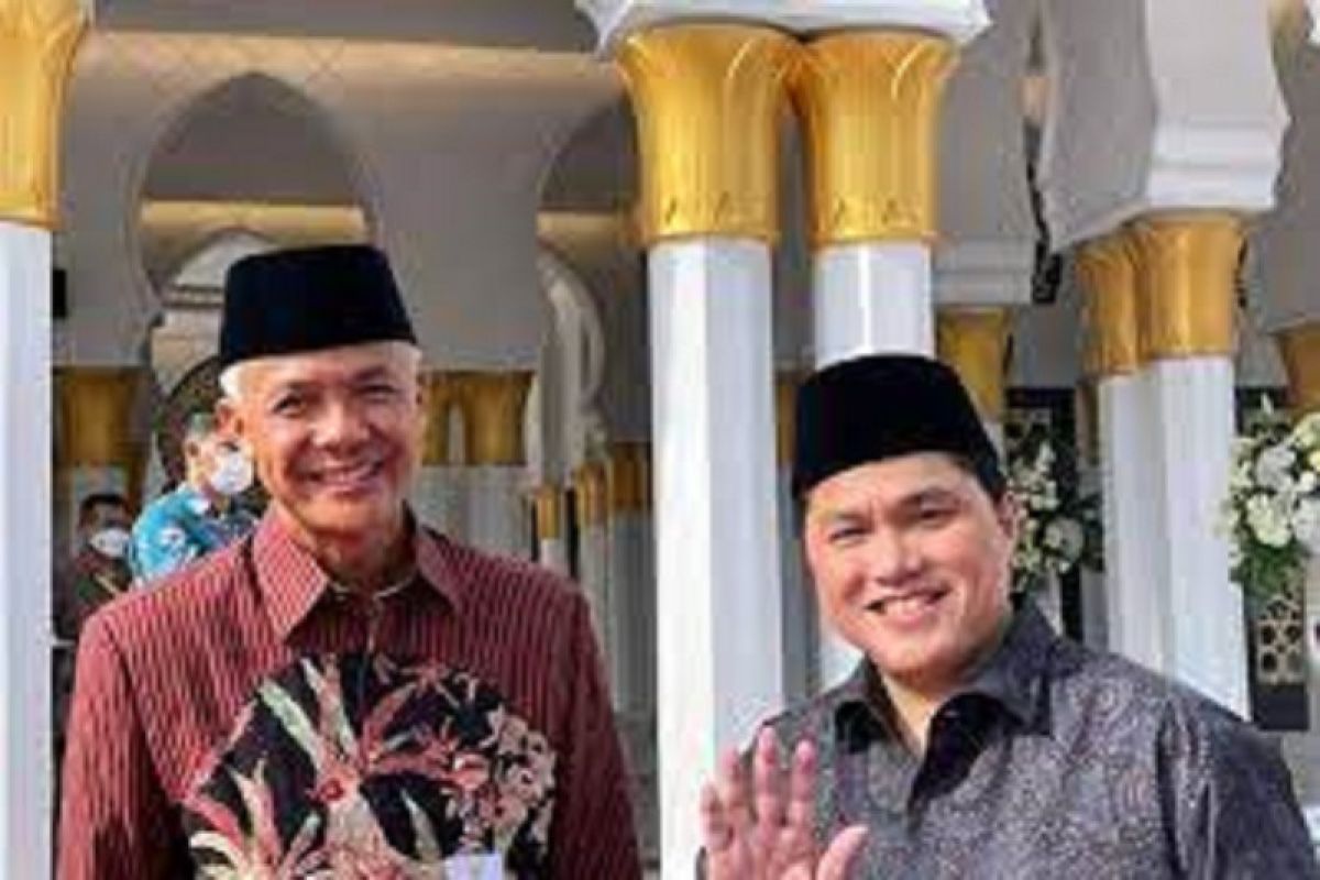 Pengamat: Duet Ganjar Pranowo dan Erick Thohir representasi pemimpin dan teknokrat ulung
