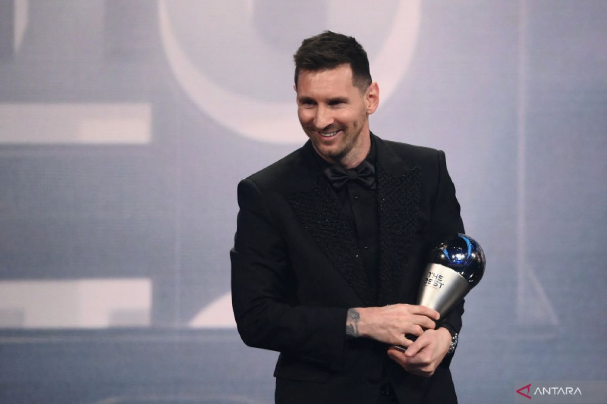 Messi pemain pria terbaik FIFA 2022