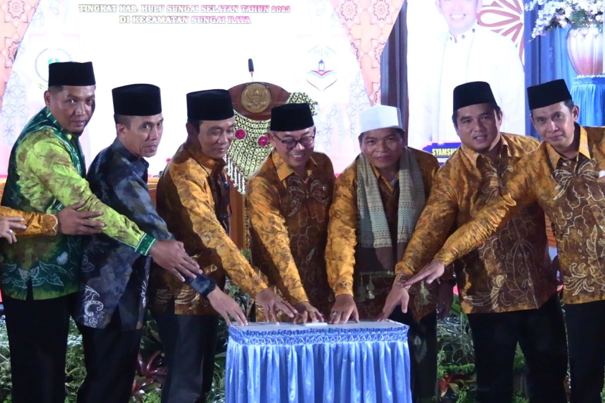 Wabup buka MTQ Nasional ke-48 tingkat Kabupaten HSS