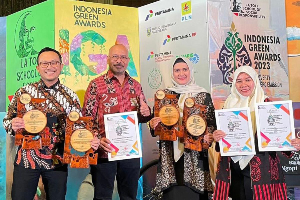 Askrindo borong penghargaan Indonesia Green Awards 2023