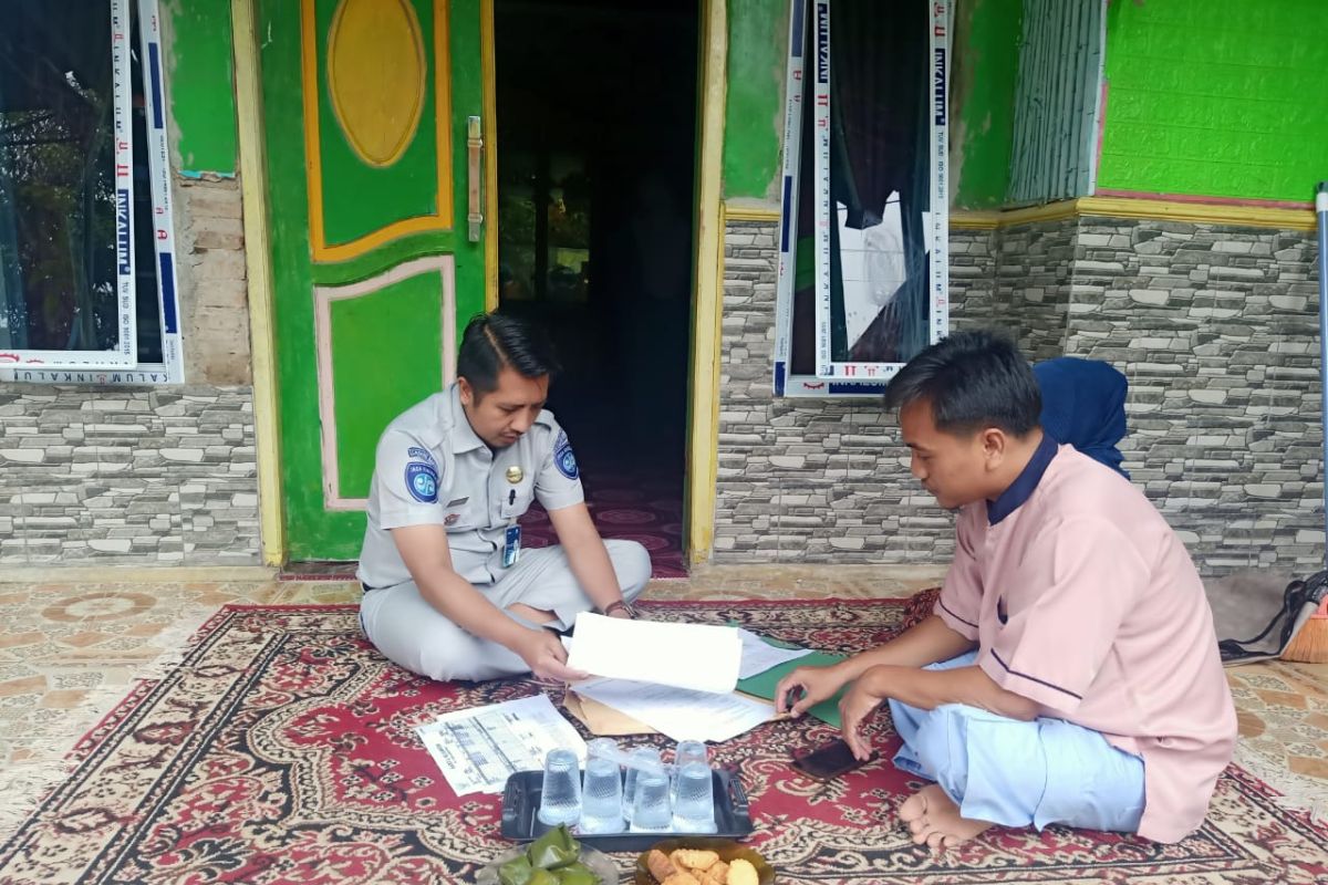 Jasa Raharja Banten lakukan Percepatan Penyelesaian Santunan Dengan Jemput Bola Korban Lakalantas