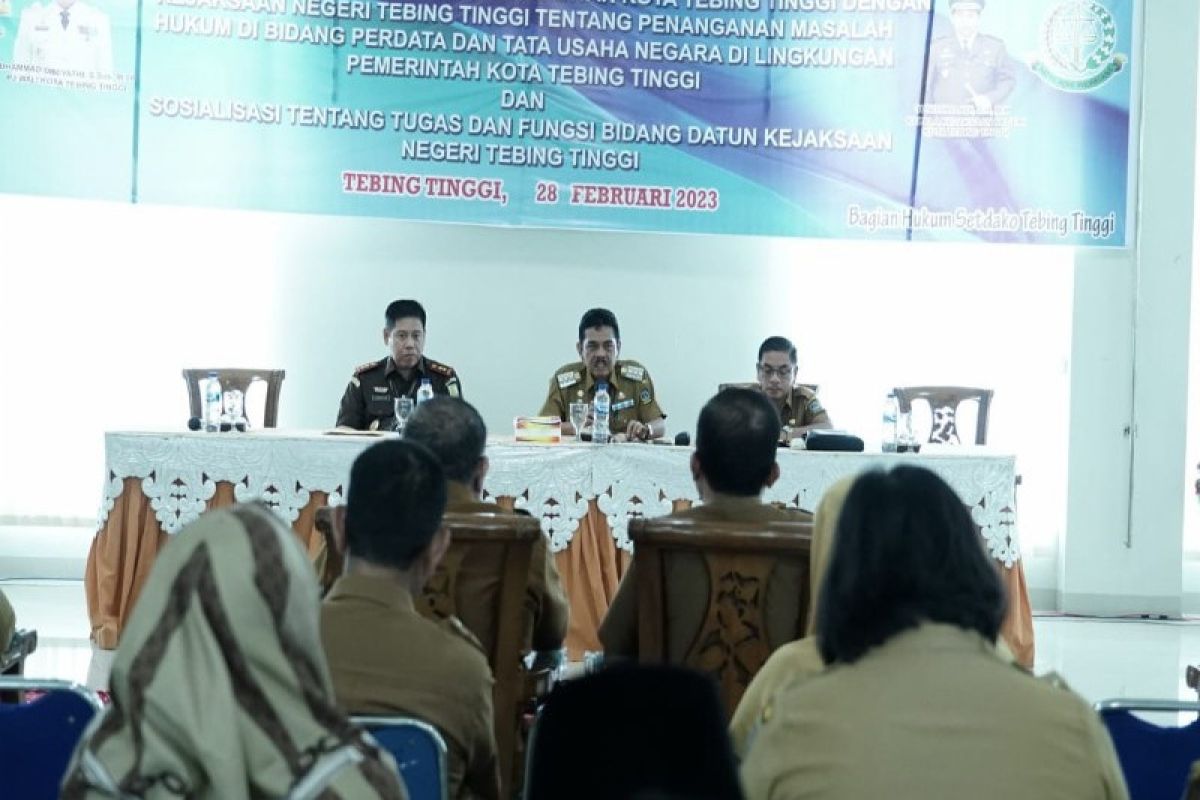 Pemkot dan Kajari Tebing Tinggi MoU bidang perdata dan TUN