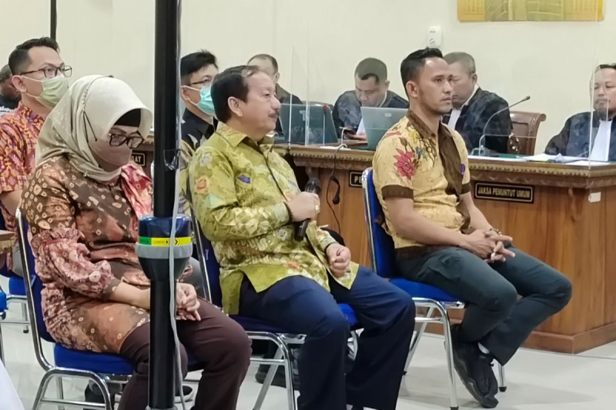 Herman HN menjadi saksi pada sidang lanjutan suap PMB Unila