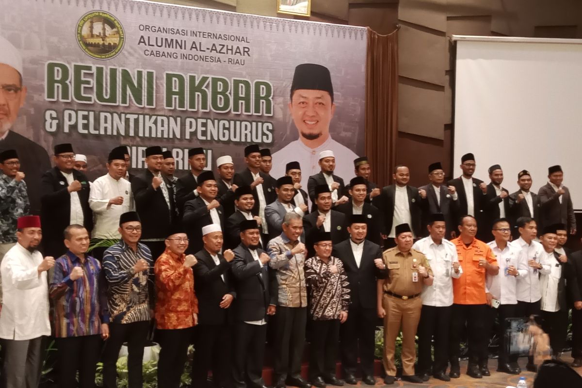 Anggota DPR RI Syahrul Aidi ditunjuk sebagai Ketua Alumni Al-Azhar Riau