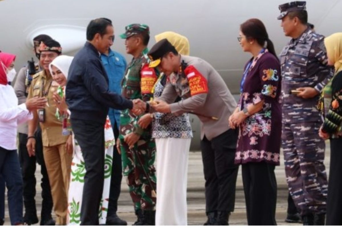 Presiden Jokowi kunjungan kerja ke Kaltara