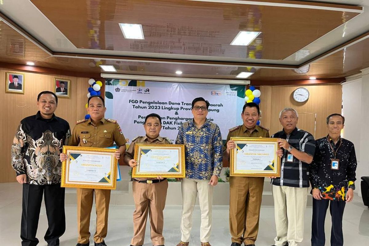 Mesuji raih peringkat tiga pengelolaan Dana Desa terbaik se-Lampung