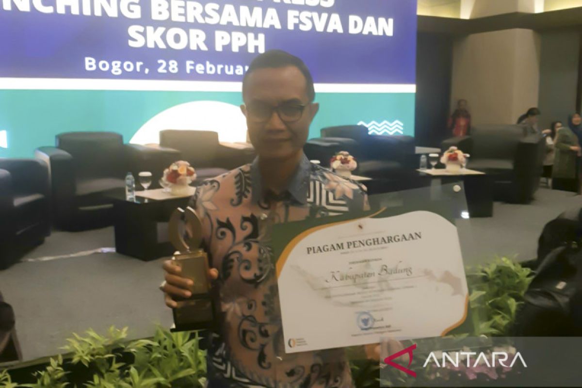 Kabupaten Badung kembali raih penghargaan Ketahanan Pangan Terbaik Nasional 2022