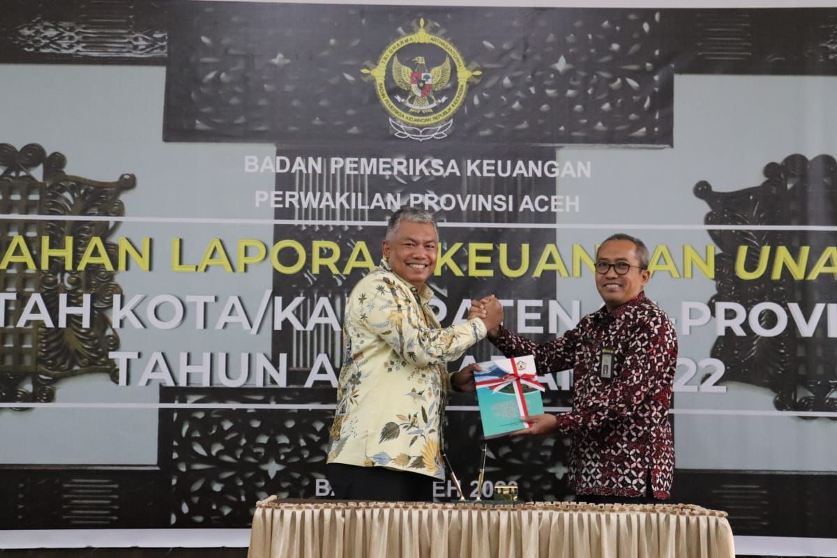 Serahkan Laporan Keuangan 2022, Pemkab Aceh Tengah harap kembali raih WTP