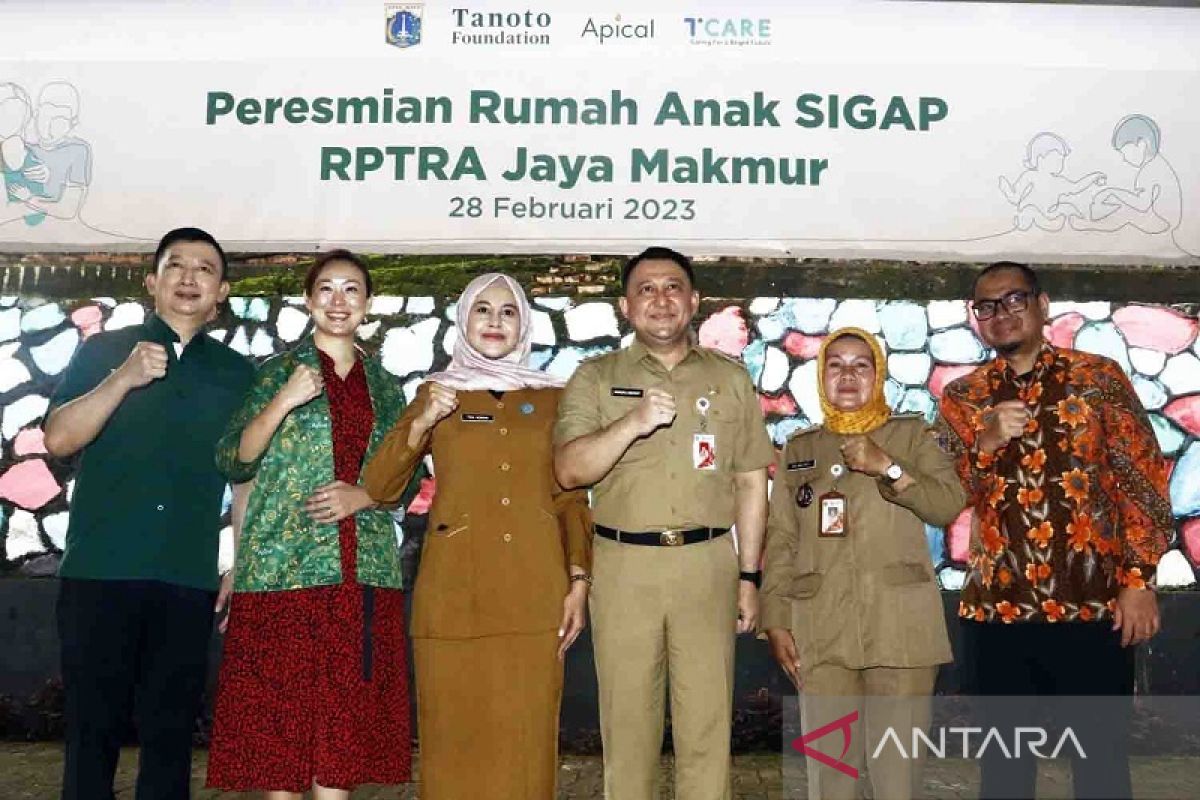 Rumah Anak SIGAP, kolaborasi Pemprov DKI Jakarta dengan Apical, Tanoto Foundation, dan T.CARE