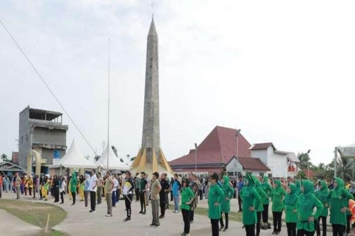 Wakil Bupati Tanjab Barat ikuti gerakan aksi bergizi