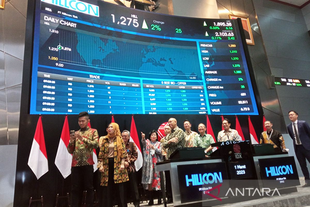 Hillcon resmi IPO, dana untuk kembangkan industri nikel di Tanah Air