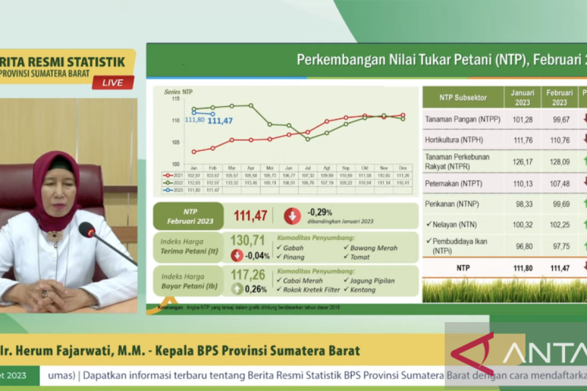 BPS: Bukittinggi Peringkat Keempat Inflasi Nasional - ANTARA News