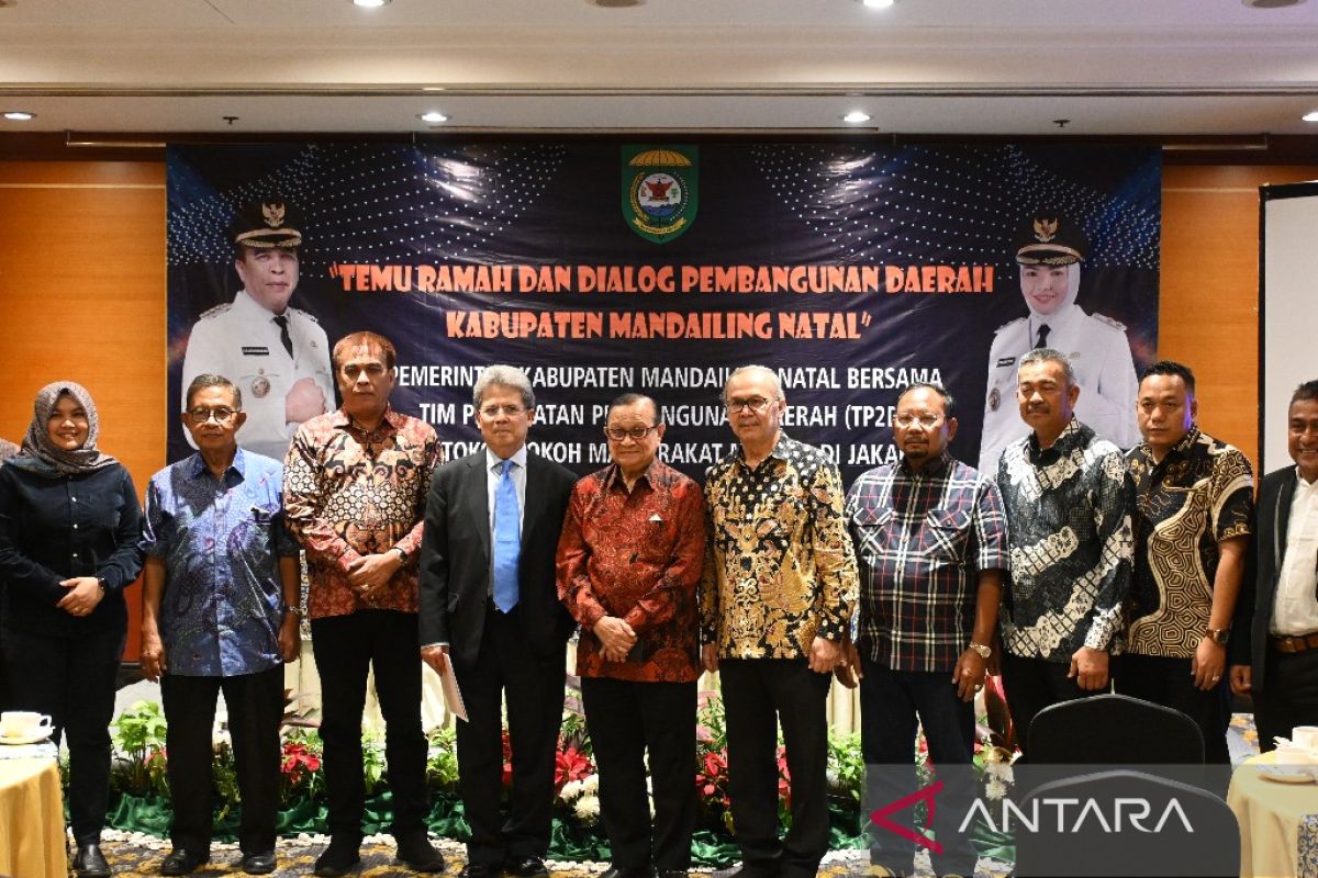 Sejumlah tokoh asal Madina hadiri dialog pembangunan daerah di Jakarta