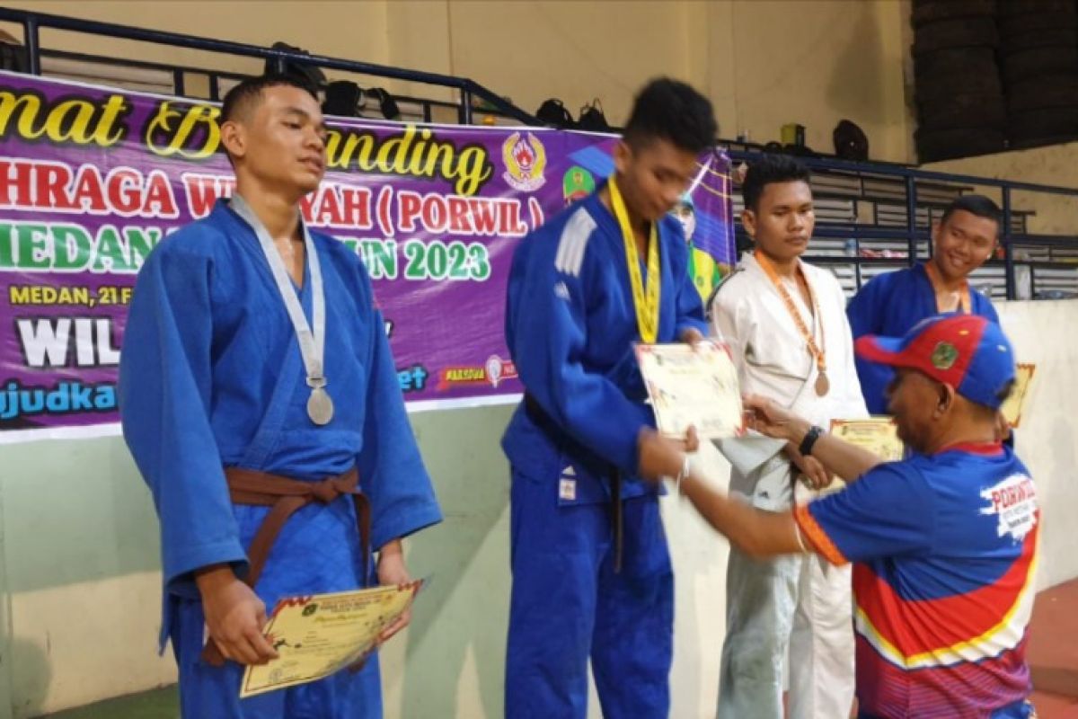Marelan dominasi judo Porwil Medan