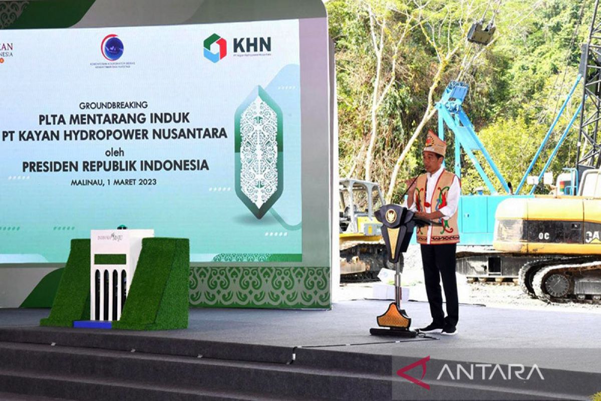 Presiden: PLTA Mentarang tunjukkan kerja sama Indonesia-Malaysia