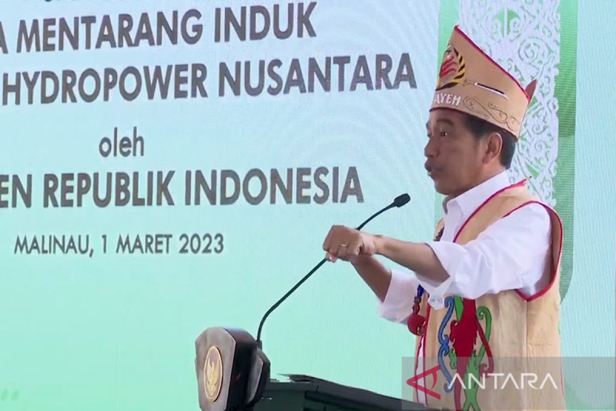 Presiden: PLTA Mentarang tunjukkan kerja sama Indonesia-Malaysia