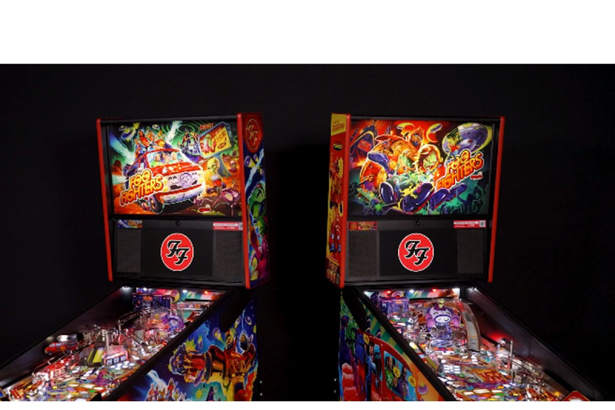 Foo Fighters and Stern Pinball Announce New Rock and Roll Pinball Machines