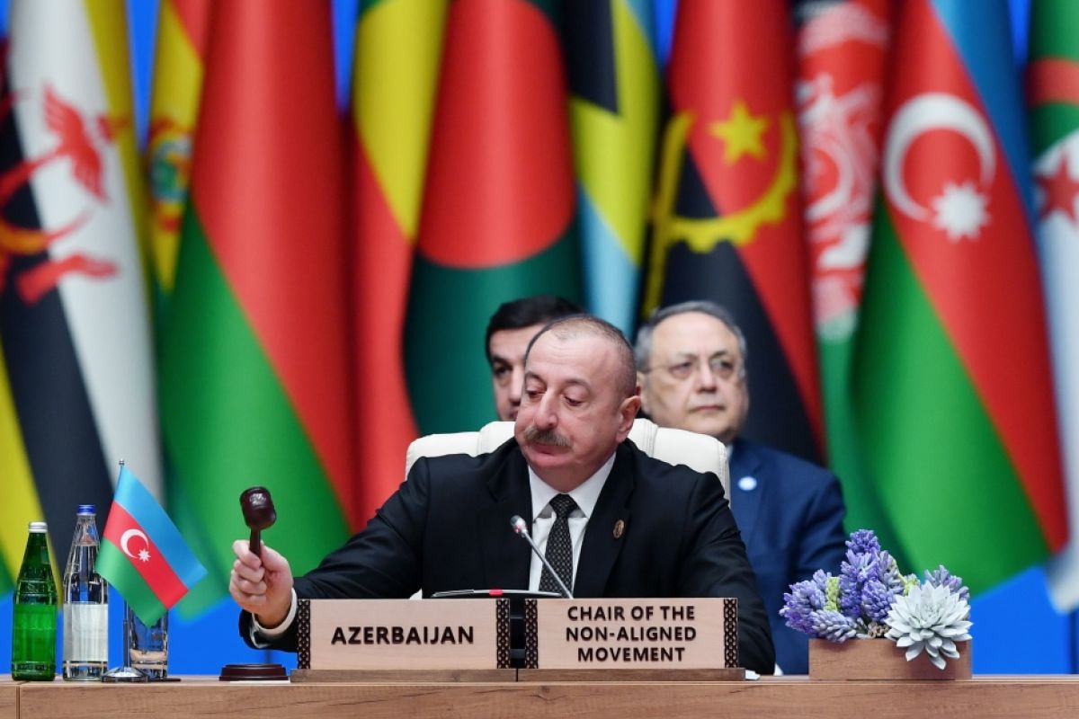 Kandidat petahana Ilham Aliyev menangkan Pilpres Azerbaijan dengan 92,05 persen suara
