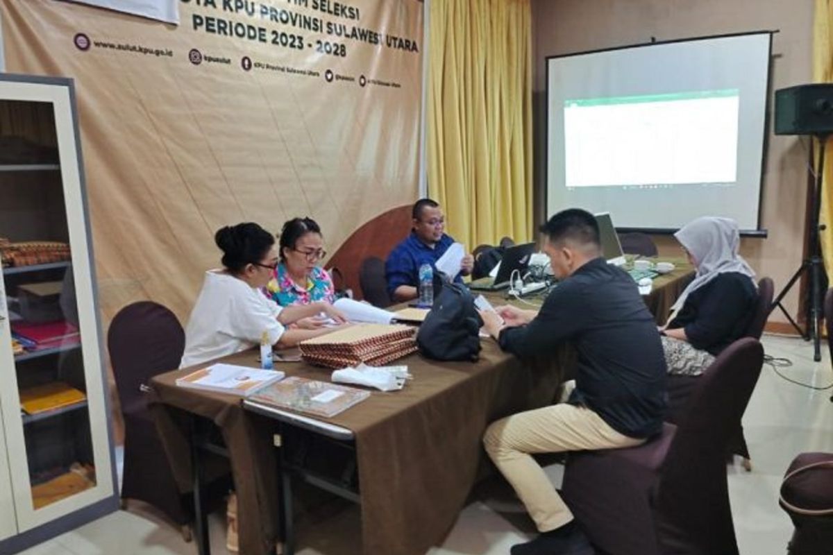 49 peserta seleksi KPU Sulut lulus penelitian administrasi