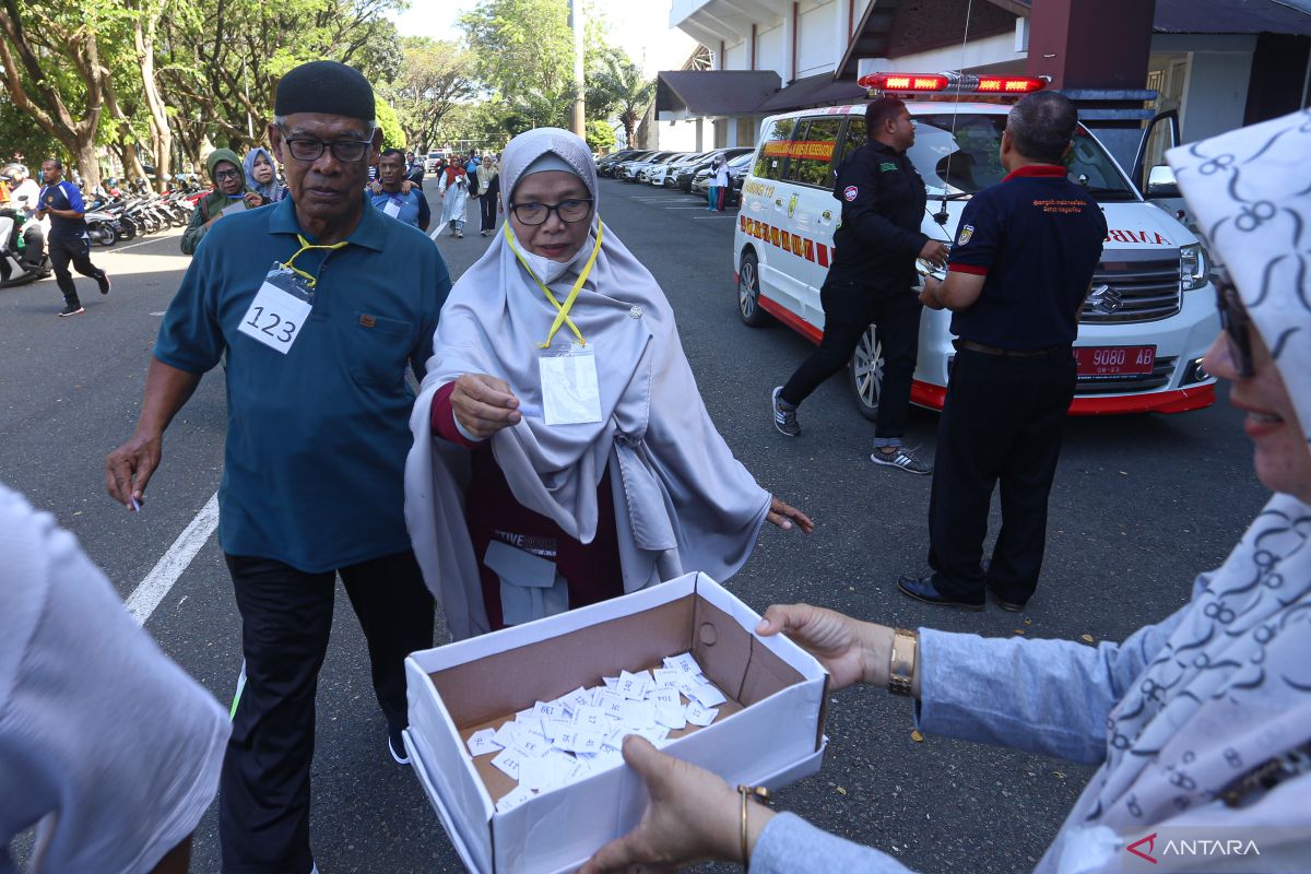 502 calon haji Banda Aceh jalani tes kebugaran