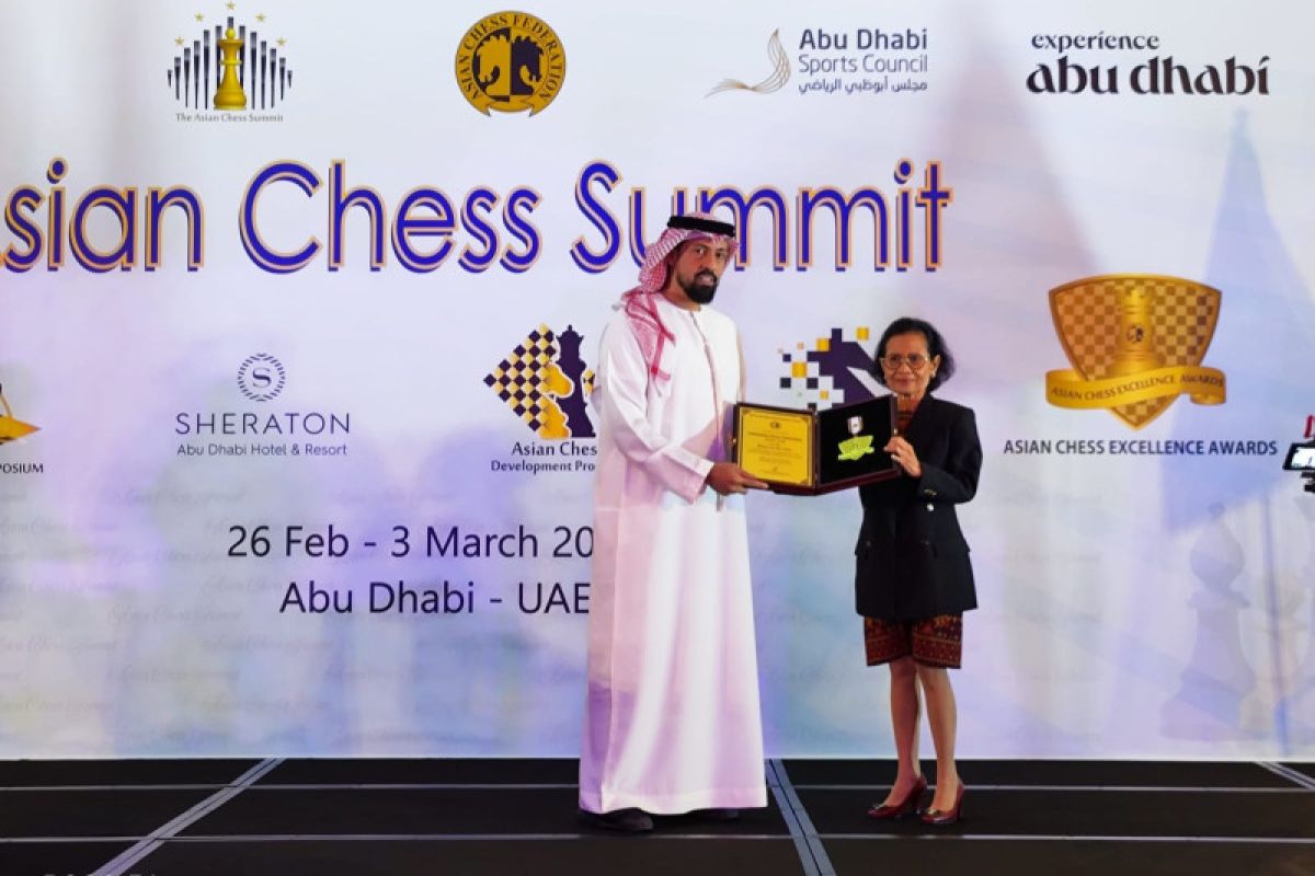 Indonesia raih "Event of The Year" dalam Asian Chess Summit Abu Dhabi