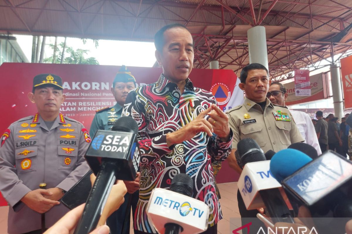 Jokowi mengaku belum terima surat pengunduran diri Menpora Zainudin Amali