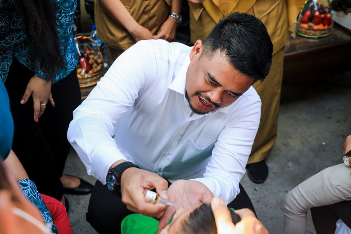 Dinkes Kota Medan: Vaksin Sub PIN Polio capai 81,99 persen