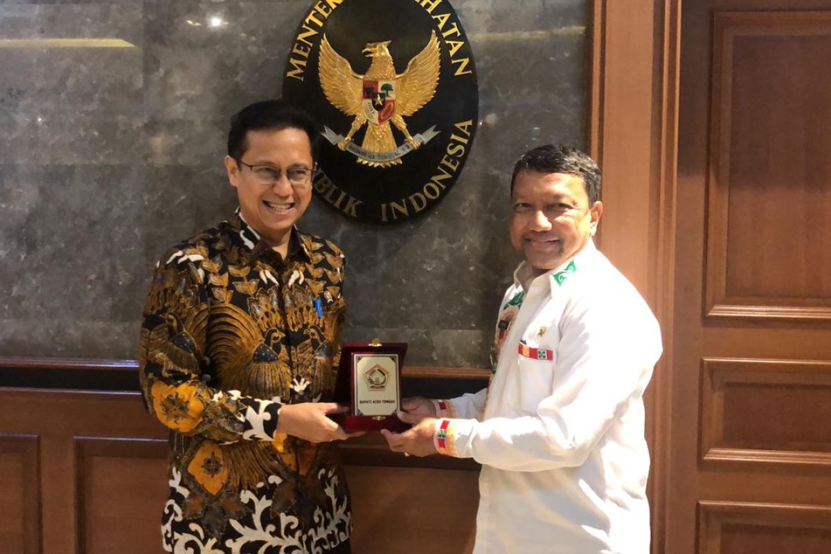 Bertemu Menkes, Pj Bupati Aceh Tengah minta peningkatan SDM tenaga medis