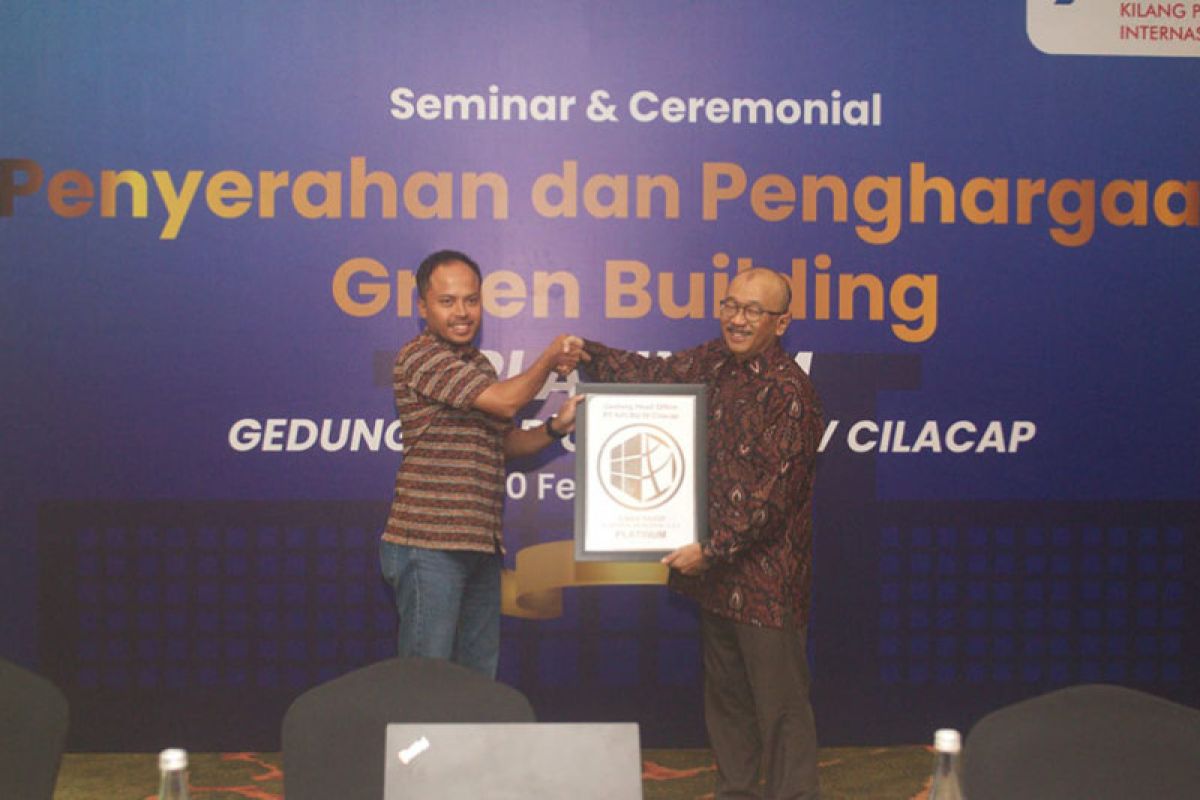 Dinilai ramah lingkungan, bangunan Head Office Kilang Cilacap raih Greenship Awards 2023