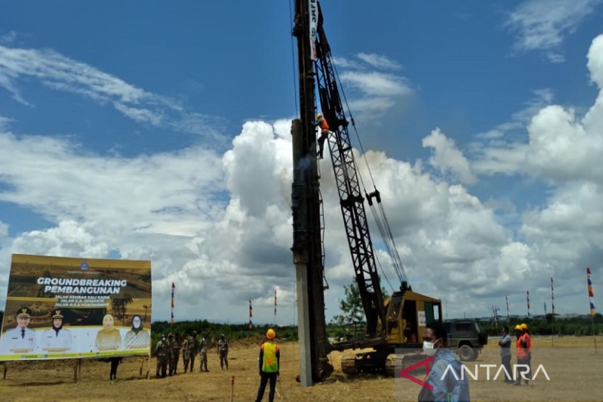 Pemkot Kendari lanjutkan kembali pembangunan jalan lingkar