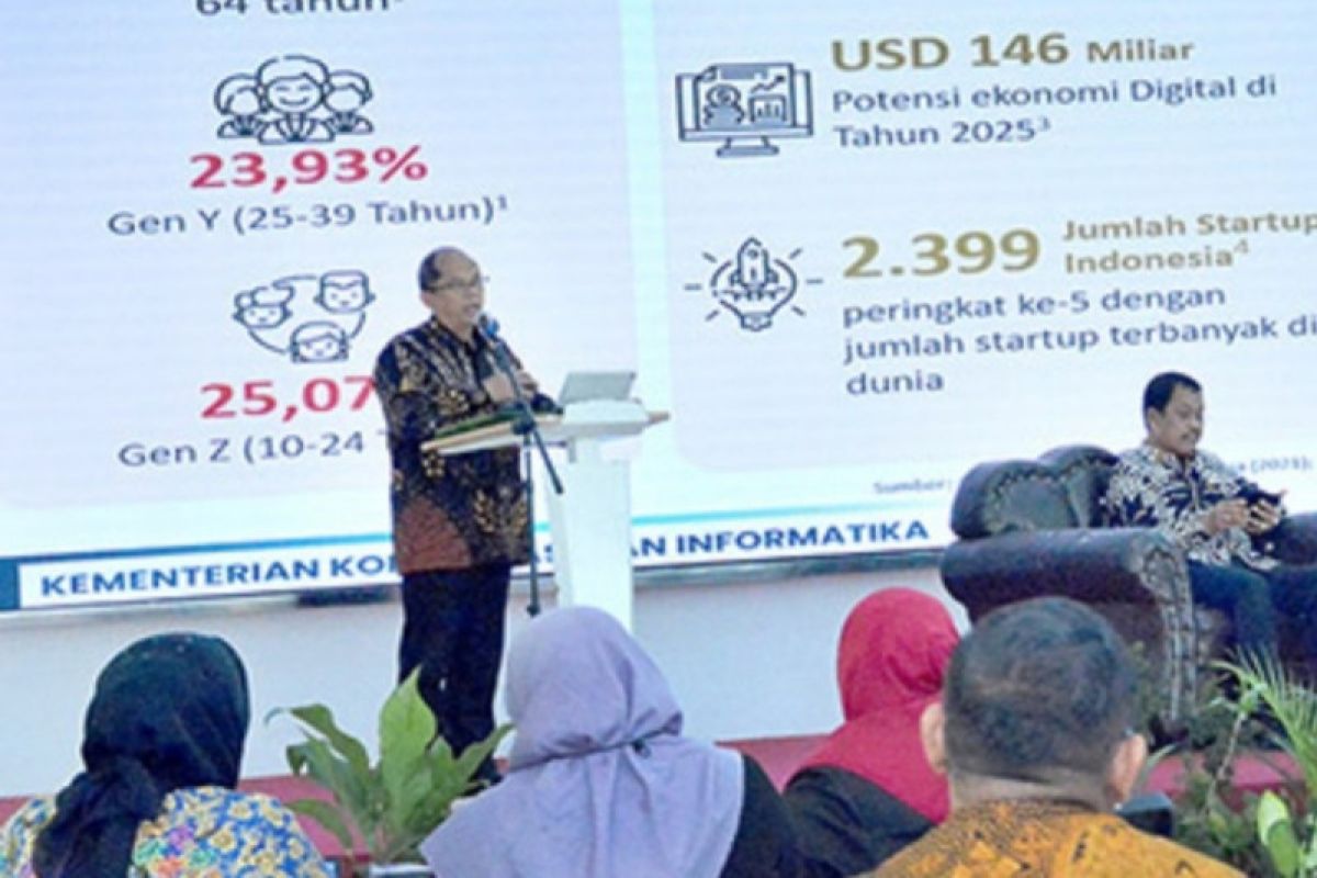 Kemenkominfo beri pelatihan digital kepada pemimpin pemerintahan Sumut