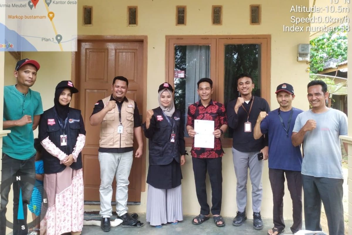 KIP : Coklik data pemilih di Aceh Jaya capai 72 Persen