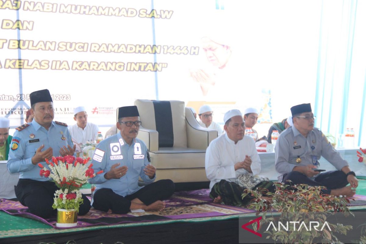 Kemenkumham Kalsel kuatkan pembinaan kerohanian disamping keterampilan bagi warga binaan