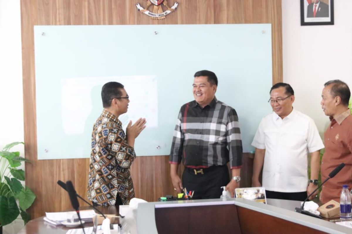 Bupati Lampung Tengah audensi dengan pusat fasilitas infrastruktur PUPR