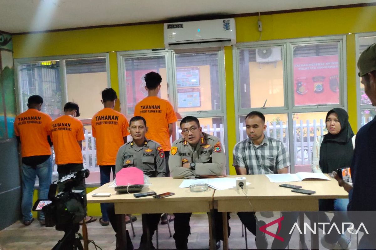 Polresta Manokwari tangkap delapan pelaku pemerkosaan