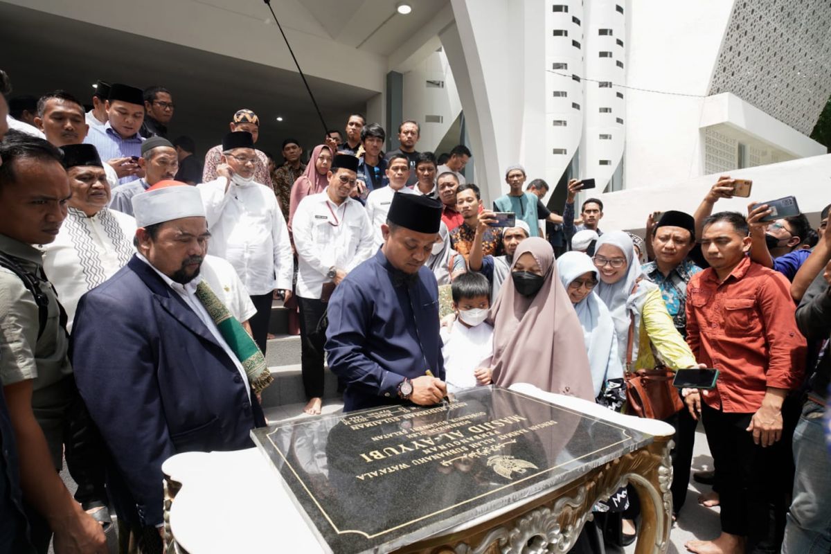 Andi Sudirman resmikan Masjid Al-Ayyubi di Kompleks Kantor Gubernur Sulsel