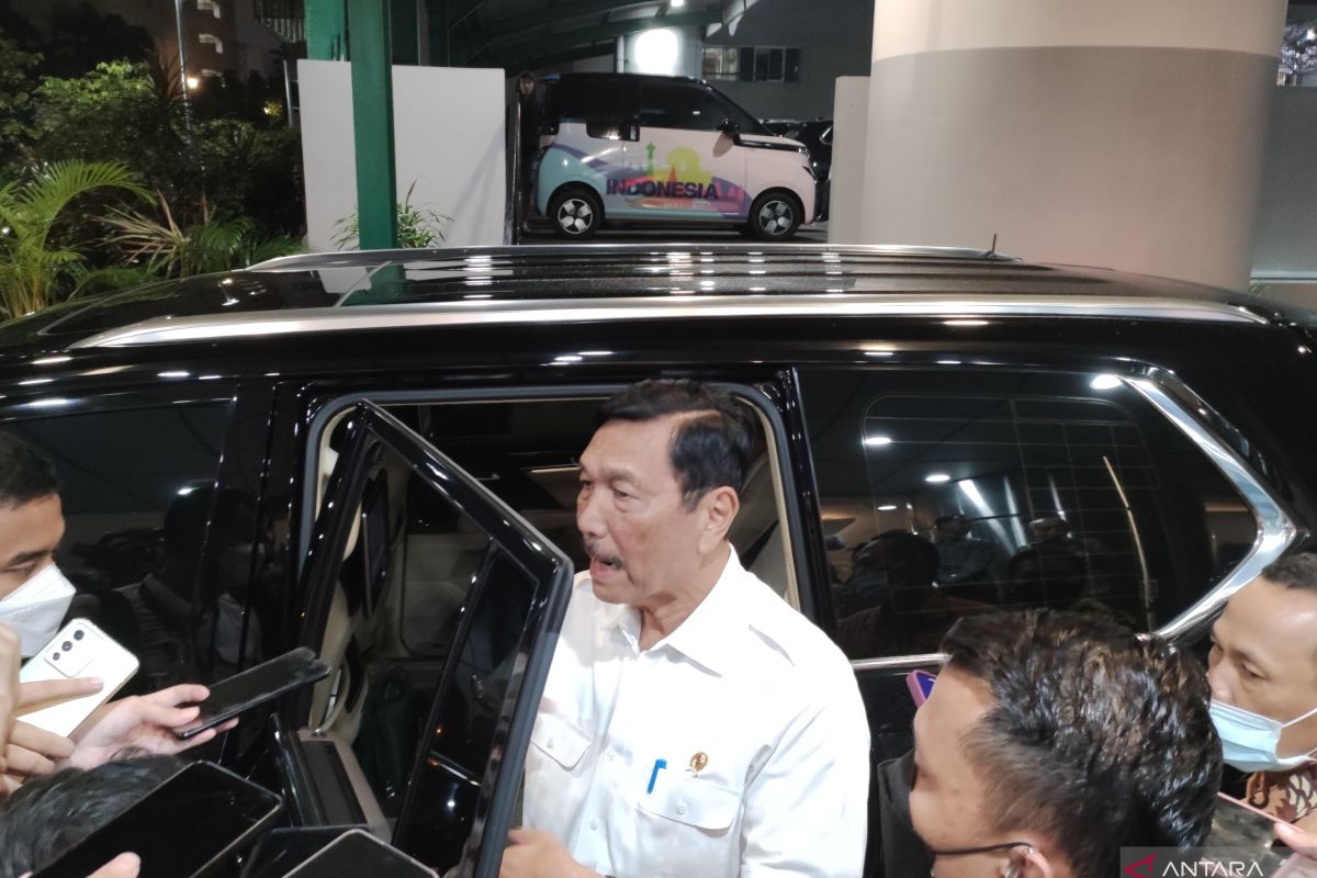 Luhut lanjutkan negosiasi dengan produsen kendaraan listrik dunia