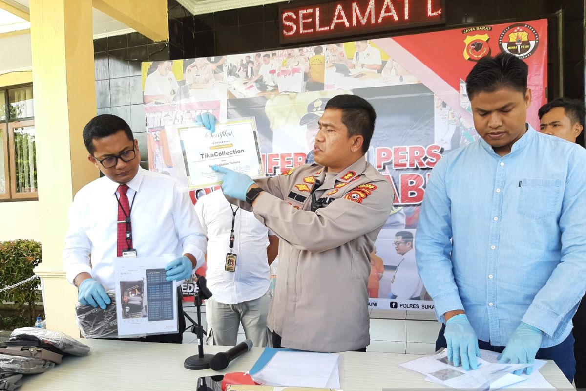 Polres Sukabumi ungkap kasus investasi bodong rugikan korban Rp2,7 miliar