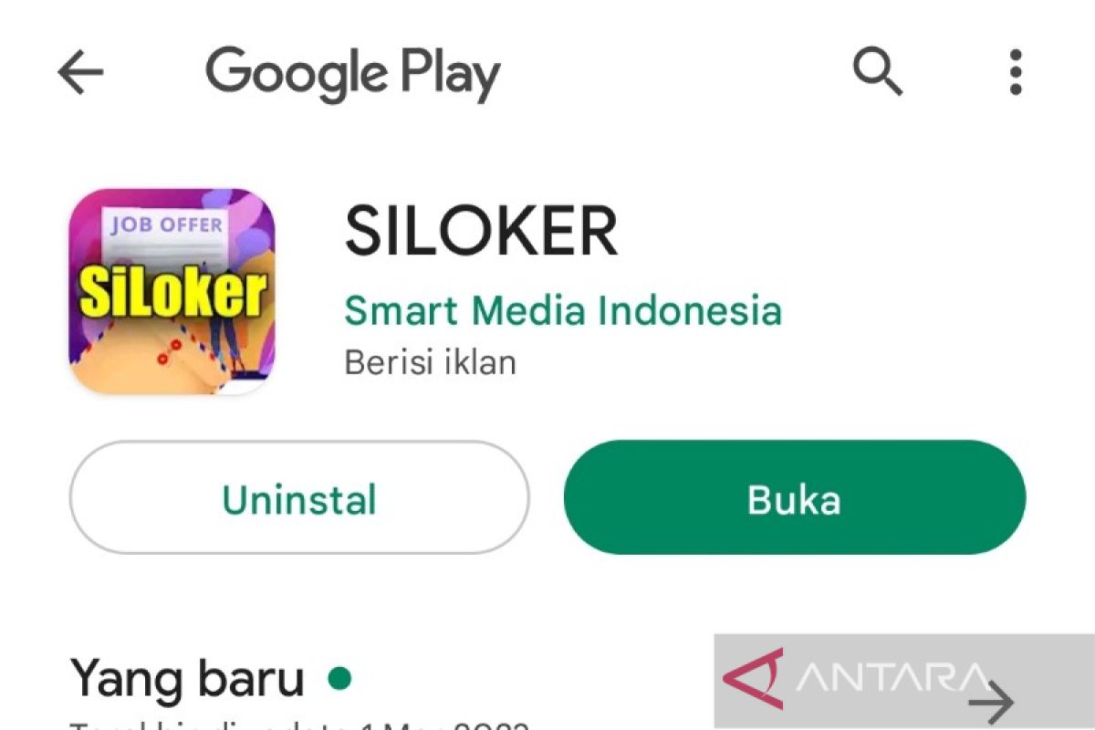 Ingin informasi kerja di Tapsel, buka saja Aplikasi Siloker di Play Store