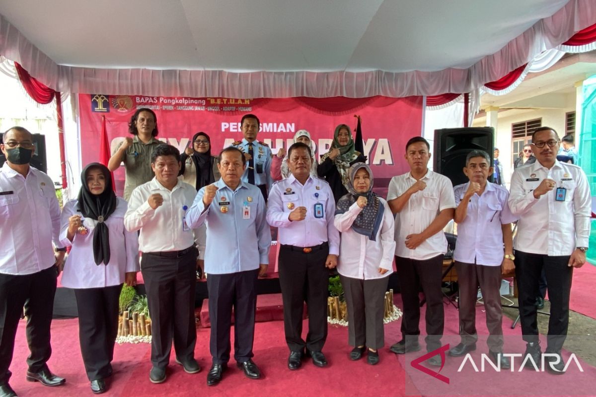 Kakanwil Kemenkumham Babel Resmikan Griya Abhipraya Bapas Pangkalpinang