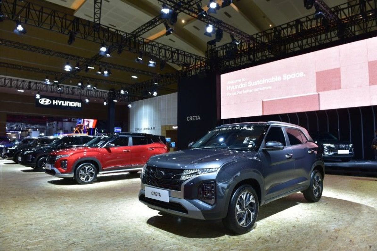 Hyundai kantongi ribuan pesanan kendaraan dari IIMS 2023