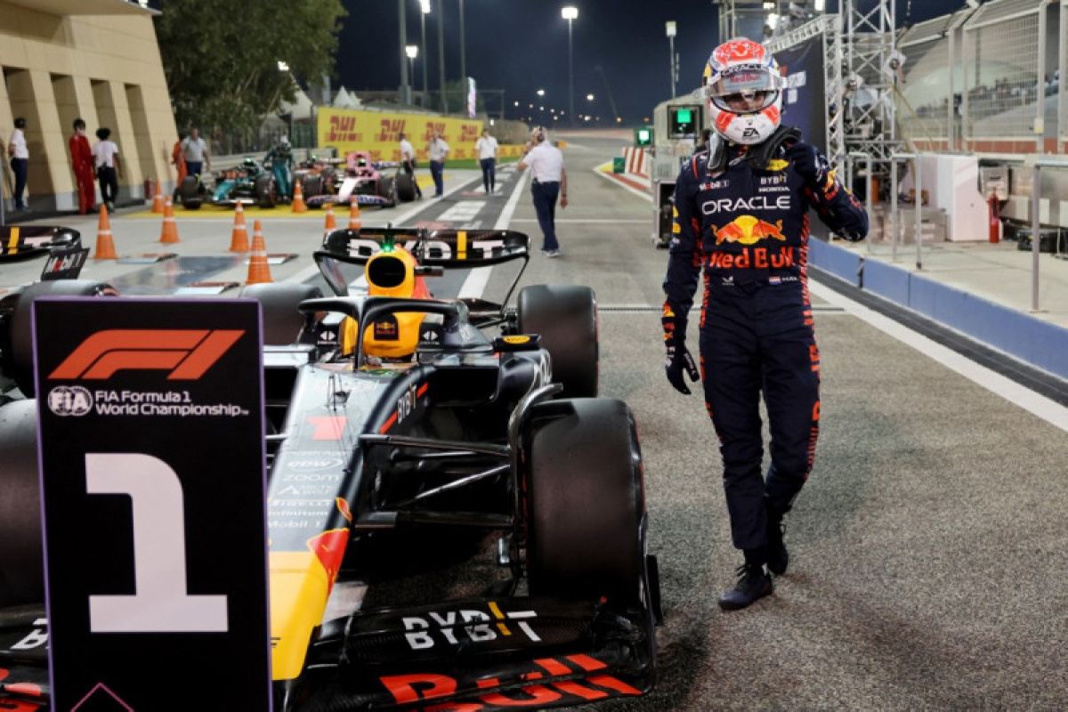 Duo Red Bull Verstappen dan Perez amankan start baris terdepan GP Bahrain