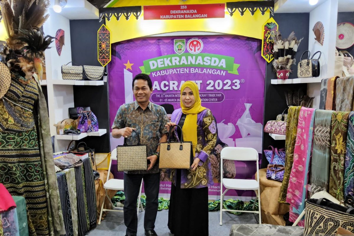Kabupaten Balangan pamerkan produk unggulan di INACRAFT 2023