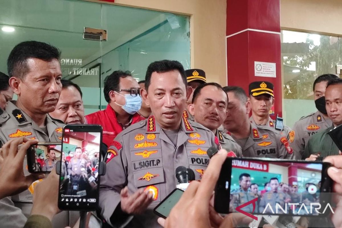 Kapolri imbau keluarga korban kebakaran lakukan identifikasi jenazah